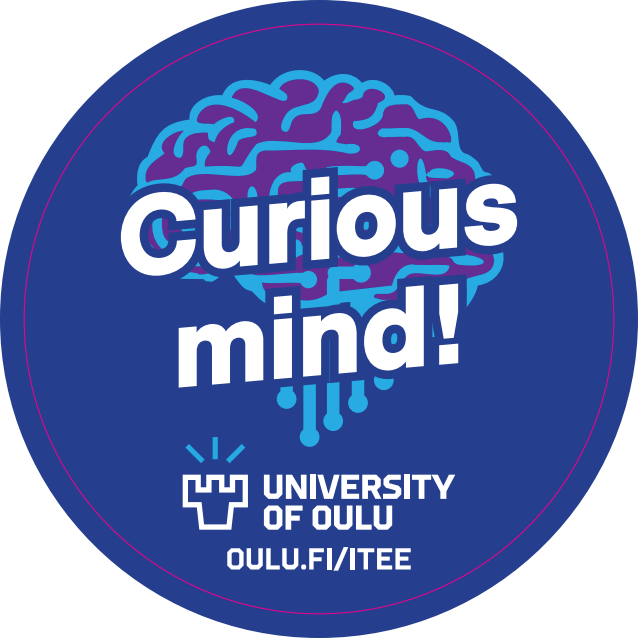 University of Oulu Curious Mind Sticker